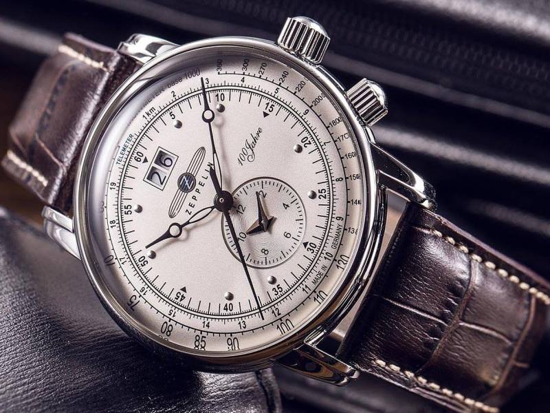 Zegarek Zeppelin z kolekcji 100 Jahre odmierzy czas za Ciebie w pięknym stylu!